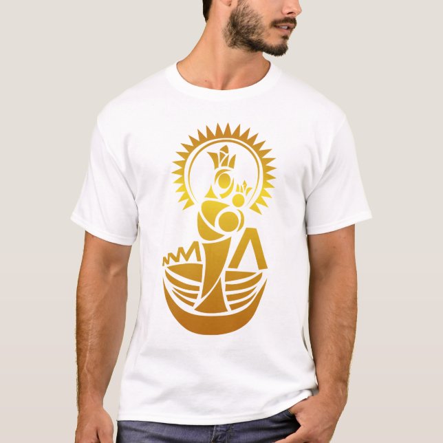 Camiseta Venezuela Maracaibo Virgen Chinita Chiquinquira T- (Anverso)