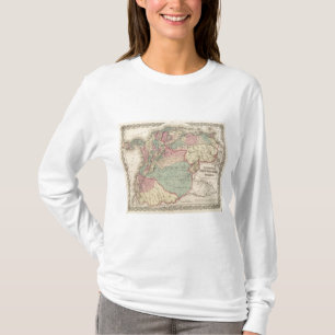 Camiseta Venezuela, nueva Granada Colombia y Ecuador