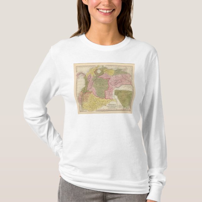 Camiseta Venezuela, nueva Grenada y Equador (Anverso)