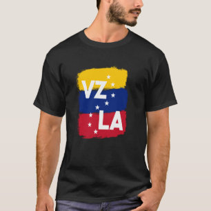 Camiseta Venezuela Orgullosa Bandera Venezolana Hispana
