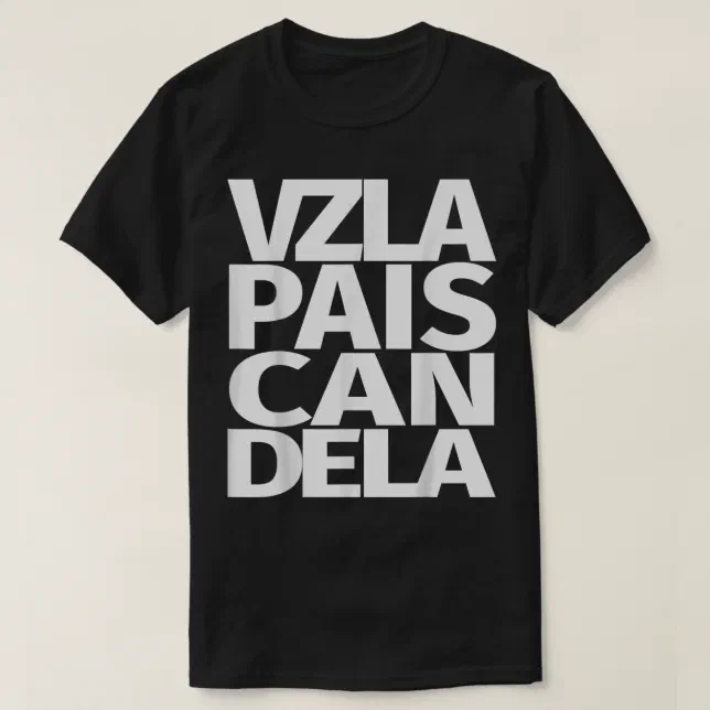 Camiseta Venezuela Pais Candela Venezuelano