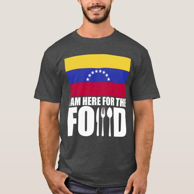 Camiseta Venezuela souvenir food travel gift (Anverso)