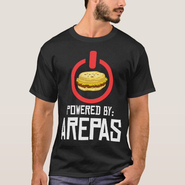 Camiseta Venezuela Venezuela: regalo de Arepa Colombia (Anverso)