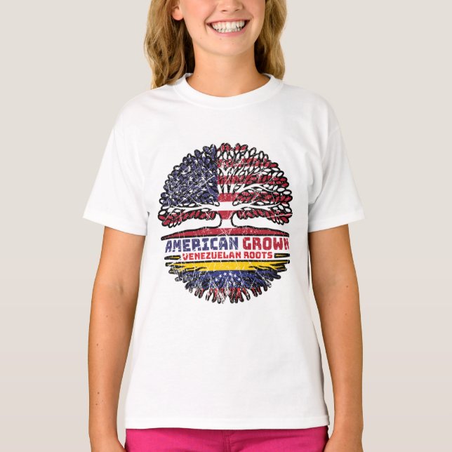 Camiseta Venezuela Venezuela Venezuela Venezuela Estados Un (Anverso)