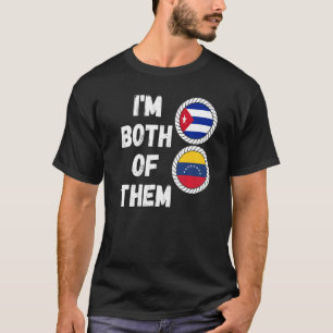 Camiseta Venezuela y Cu, patrimonio mitad cubano de Venezue