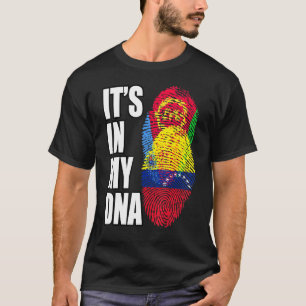 Camiseta Venezuela Y Eritrea Mezclan Patrimonio De La Bande