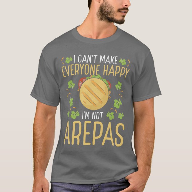 Camiseta Venezuelan Arepa Lover Colombian Food Arepas Maker (Anverso)