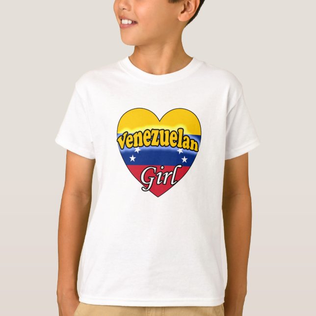 Camiseta Venezuelan Girl (Anverso)