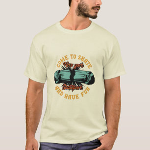 CAMISETA VENGA AL SKATE -Y DIVERTIRSE- DE NUEVA YORK SKATEP