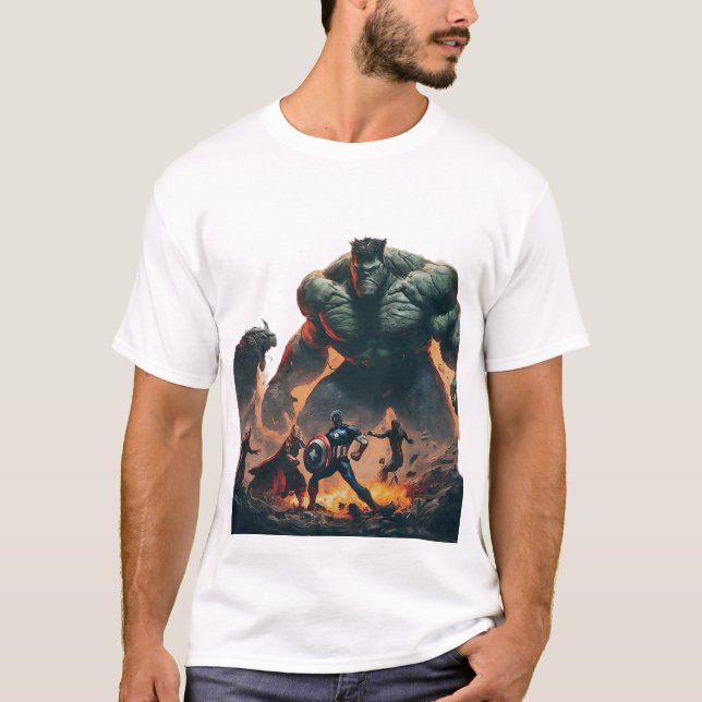 Camiseta Vengadores (Anverso)
