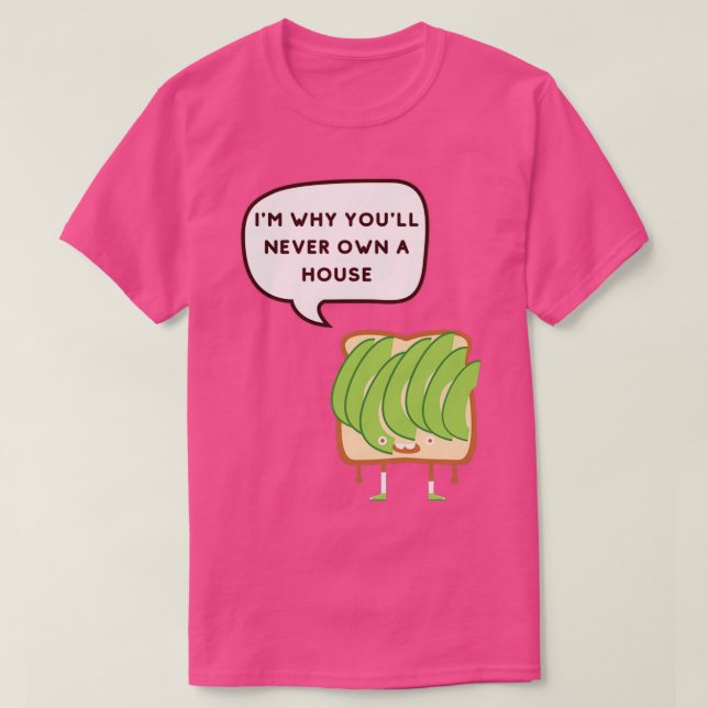 Camiseta Vengancia aguacate (Diseño del anverso)