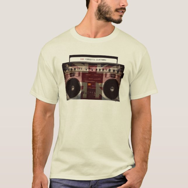 Camiseta Venganza de Boombox (Anverso)