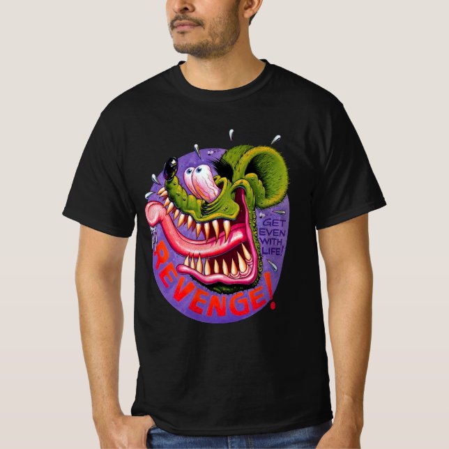 Camiseta ¡Venganza de la puntilla! (Anverso)