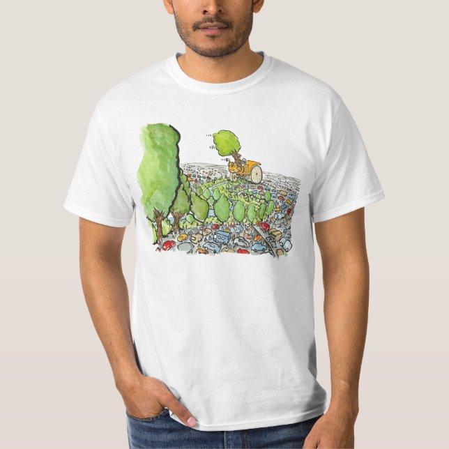 Camiseta Venganza de las naturalezas (Anverso)