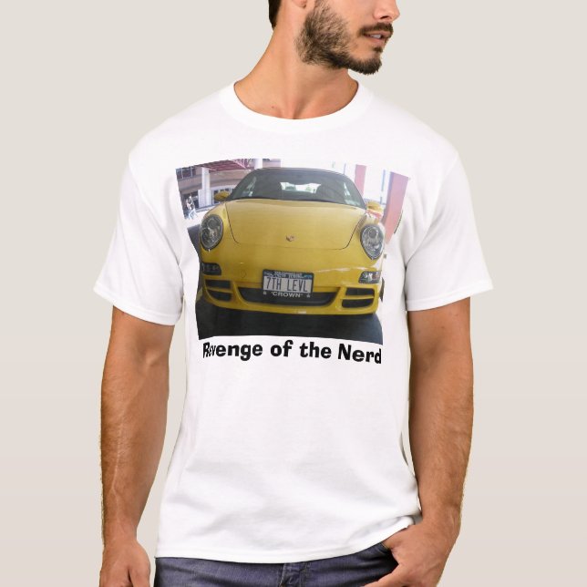 Camiseta Venganza del empollón (Anverso)
