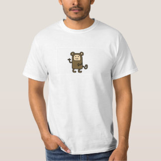 Camiseta Venganza del mono del dedo del pie