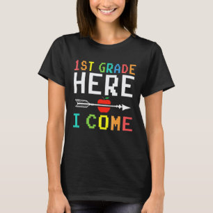 Camiseta Vengo a 1er Grado Video para Maestros de Primer Gr