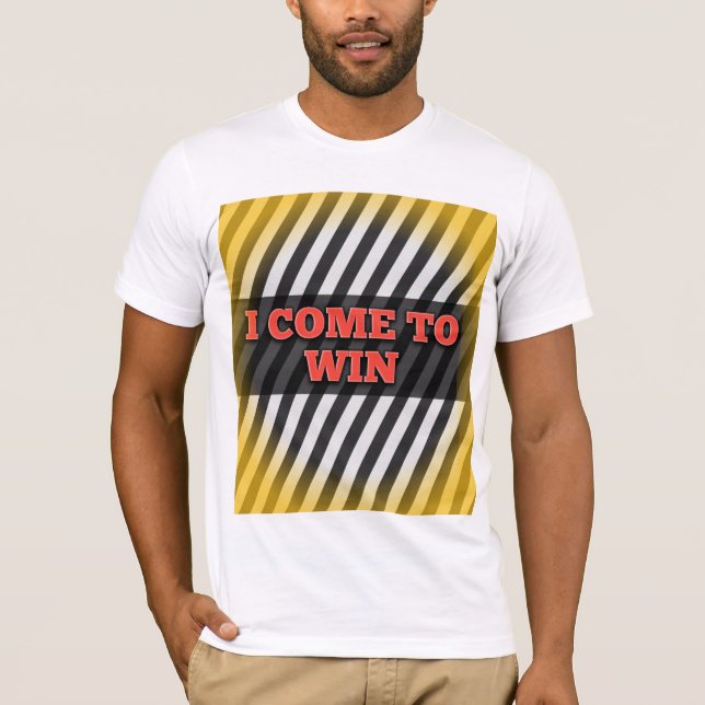 Camiseta vengo a ganar (Anverso)