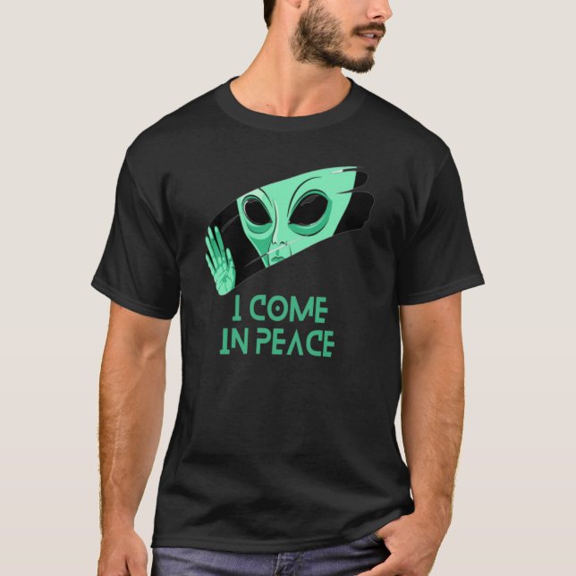 Camiseta Vengo en paz (Anverso)