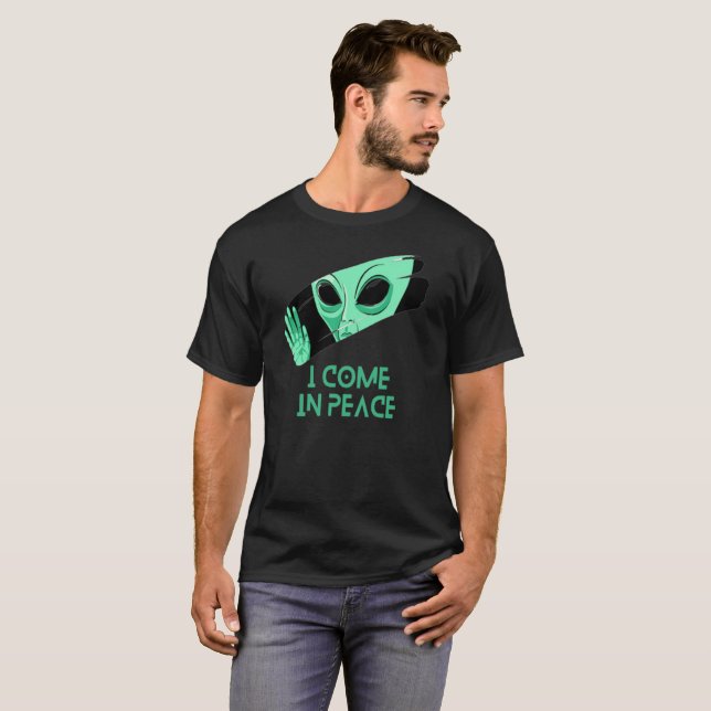 Camiseta Vengo en paz (Anverso completo)