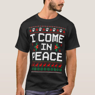 Camiseta Vengo En Paz Parejas Coincidiendo Con Navidades Fe