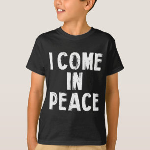 Camiseta Vengo en paz Soy divertido pareja de San Valentín