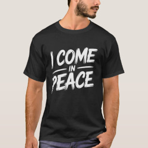 Camiseta Vengo En Paz Soy La Paz Pareja Divertida Conjunto