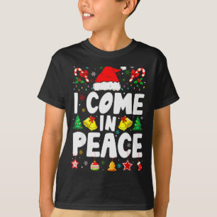 Camiseta Vengo En Paz Soy Paz Divertida Pareja Combinación