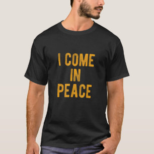 Camiseta VENGO EN PAZ Soy ropa de PAZ Matc de pareja
