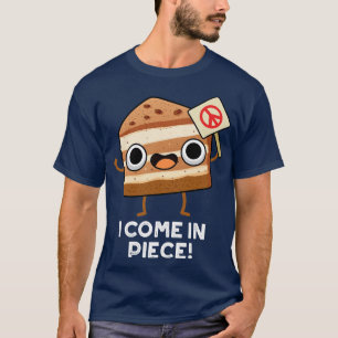Camiseta Vengo en un divertido pastel de pasteles