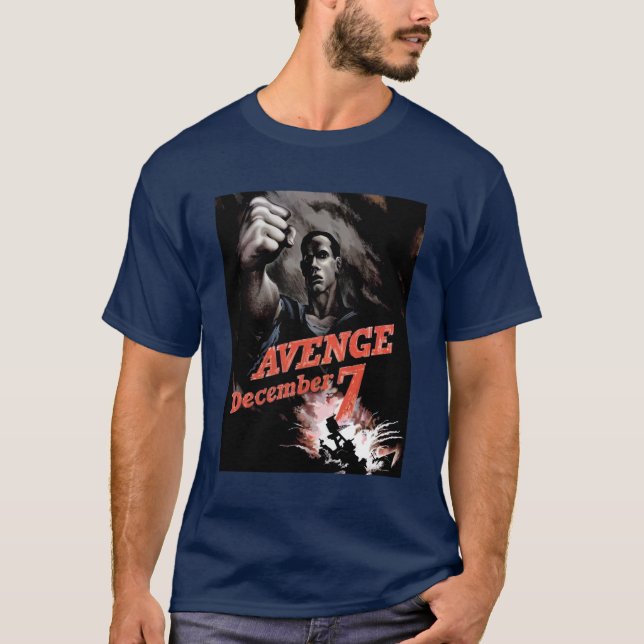 Camiseta Vengúese el 7 de diciembre (Anverso)