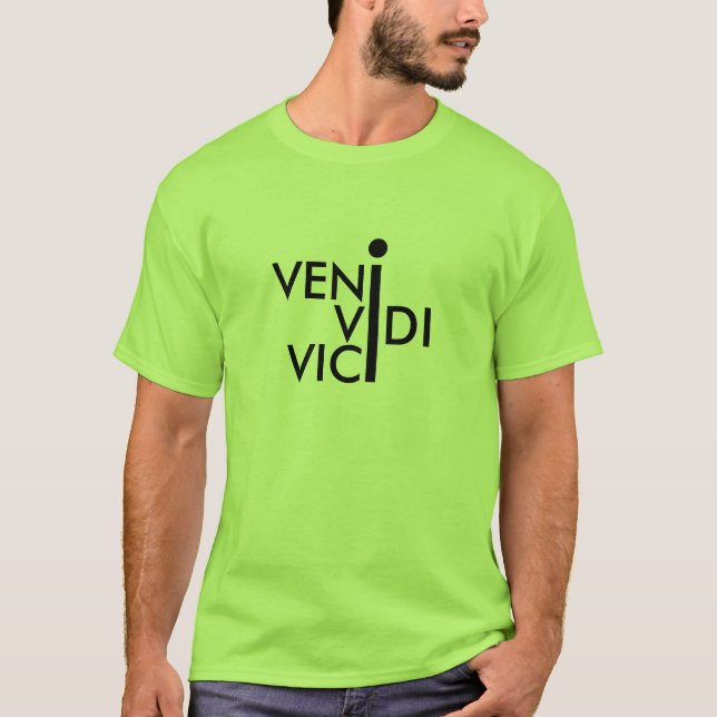 Camiseta Veni Vedi Vici (Anverso)