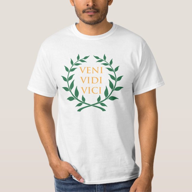 CAMISETA VENI VIDI VICI (Anverso)