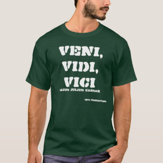 Camiseta Veni, Vidi, Vici,