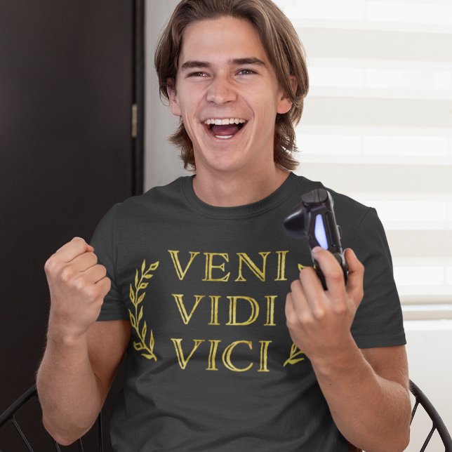 Camiseta Veni Vidi Vici Funny Gamer Athlete or Graduate (Subido por el creador)