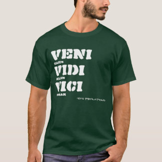 Camiseta Veni Vidi Vici, Gaius, Julio, César, - SFG