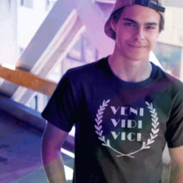 Camiseta Veni Vidi Vici Graduado Atleta divertida