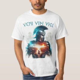 Camiseta Veni vidi vici Guerrero romano centurion armor