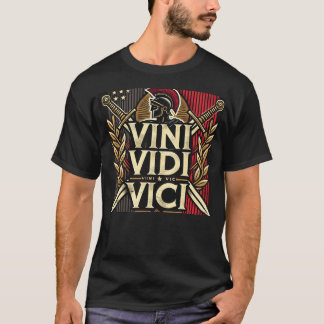 Camiseta Veni Vidi Vici Shirt, Roman CaesarT-Shirt, Ancient