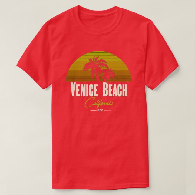Camiseta Venice Beach California 2 (Diseño del anverso)