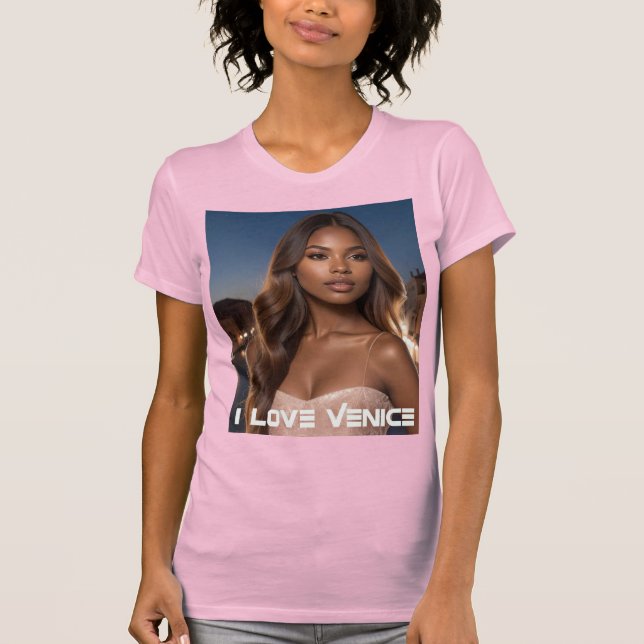 CAMISETA VENICE - I LOVE VENICE (Anverso)