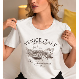 Camiseta Venice Italy Old Landscape