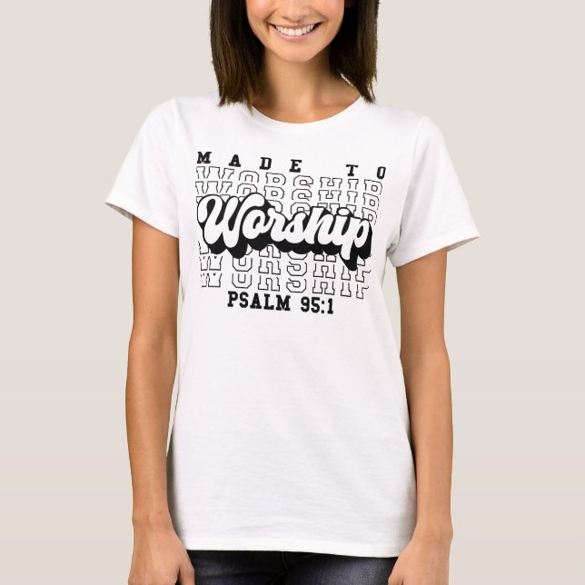 Camiseta Venid, Cantemos (Anverso)