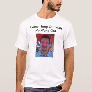 Camiseta Venido cuelgue hacia fuera con mi Wang hacia fuera