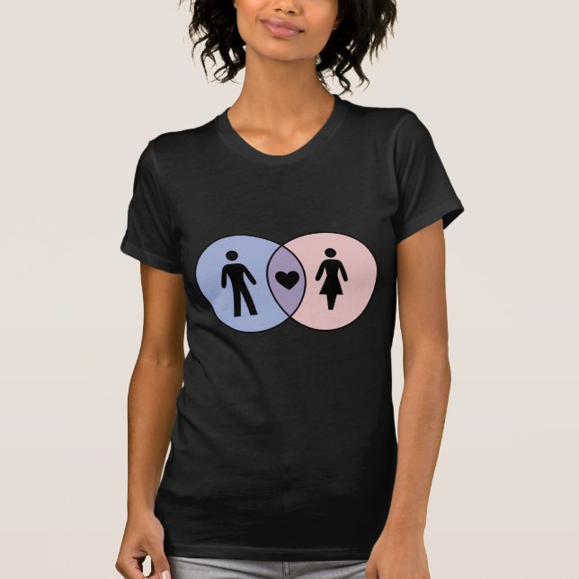 Camiseta Venn Diagrama Boy + Chica (Anverso)