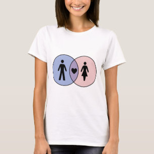 Camiseta Venn Diagrama Boy + Chica