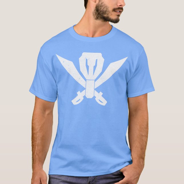 Camiseta Venom Pirate Mark retro (Anverso)