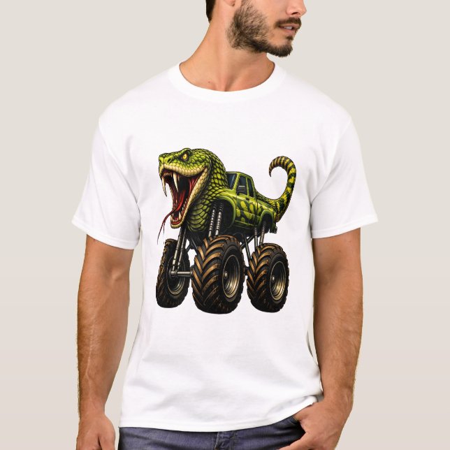 Camiseta Venomous Viper Monster Truck (Anverso)