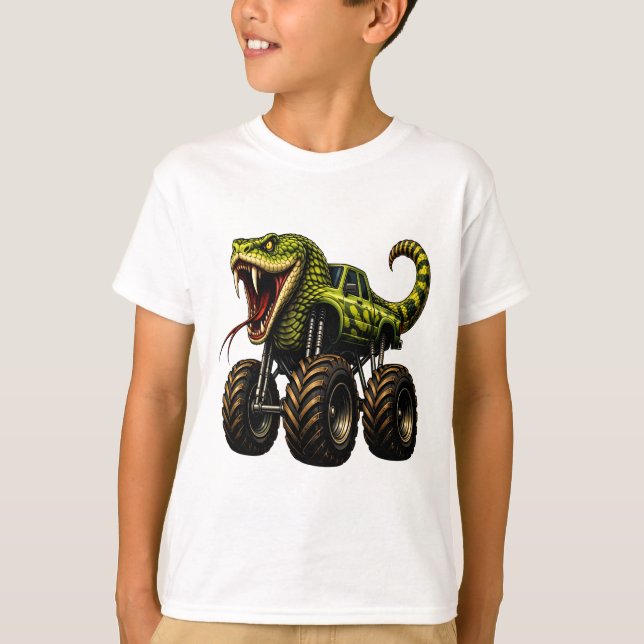 Camiseta Venomous Viper Monster Truck (Anverso)