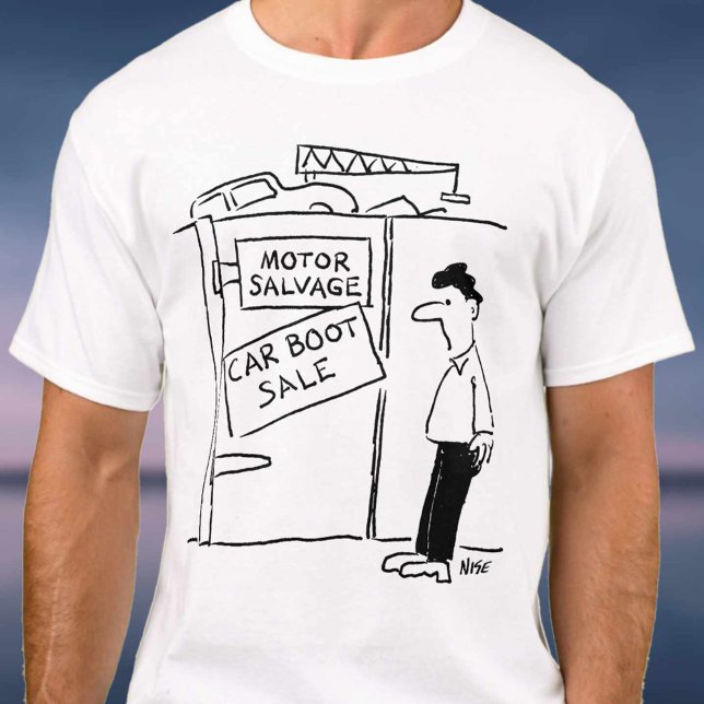 Camiseta Venta de arranque de coche de salvamento de motor (Subido por el creador)